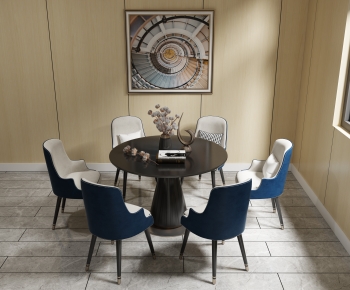 Modern Dining Table And Chairs-ID:935046911