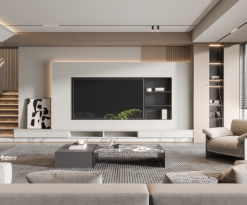 Modern A Living Room-ID:706767089