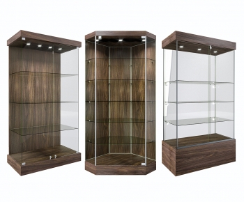 现代玻璃展示柜-ID:985552077