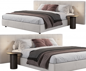 Modern Double Bed-ID:734789478