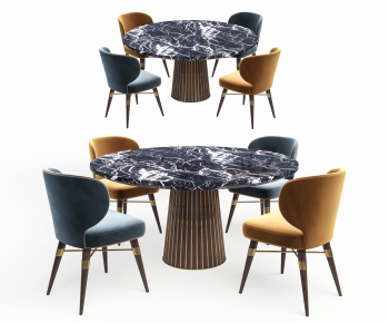 Modern Dining Table And Chairs-ID:819370742