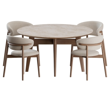 Modern Dining Table And Chairs-ID:254353056
