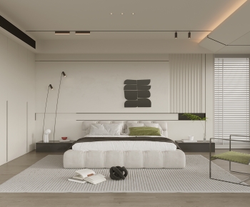 Wabi-sabi Style Bedroom-ID:773803004