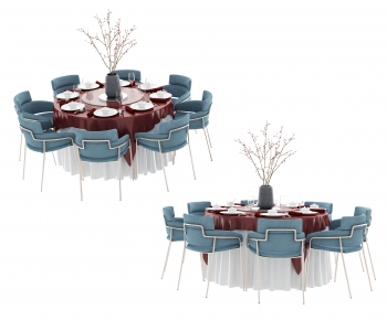 Modern Dining Table And Chairs-ID:577658892