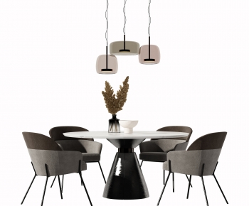 Modern Dining Table And Chairs-ID:198249109