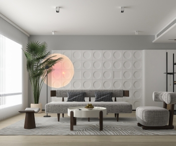 Modern A Living Room-ID:617233992