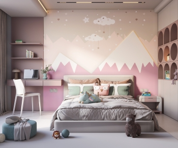 Modern Girl's Room Daughter's Room-ID:408179859