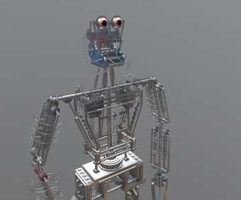 Industrial Style Robot-ID:780179588