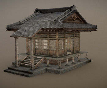 Chinese Style Ancient Architectural Buildings-ID:512435914