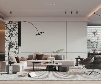 Modern A Living Room-ID:433245903