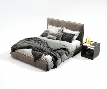 Modern Double Bed-ID:264870884