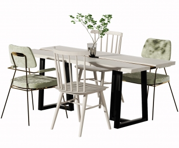 Modern Dining Table And Chairs-ID:742340113