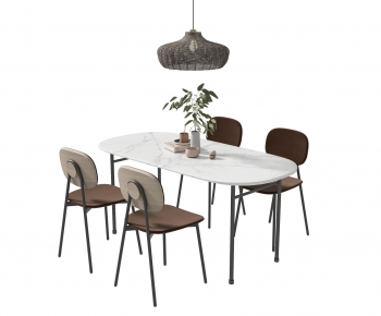 Modern Dining Table And Chairs-ID:768119102