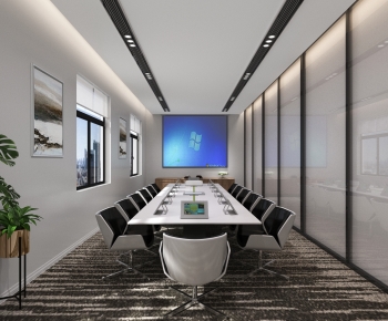 Modern Meeting Room-ID:513649038