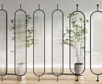 Modern Glass Screen Partition-ID:729732995