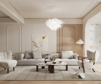 French Style A Living Room-ID:249461899