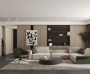 Modern A Living Room-ID:573285103