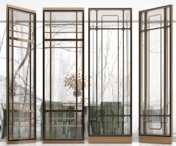 Modern Glass Screen Partition-ID:874114992