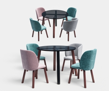 Modern Dining Table And Chairs-ID:591636905
