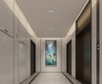 Modern Elevator Hall-ID:406797896