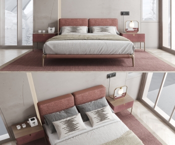 New Chinese Style Double Bed-ID:487845902