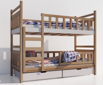 Modern Bunk Bed-ID:523221024