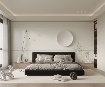 Wabi-sabi Style Bedroom-ID:884377003
