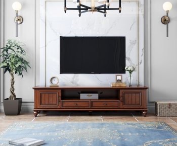 American Style TV Cabinet-ID:879651077