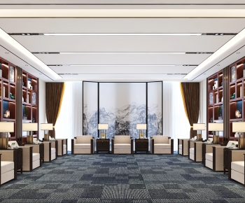New Chinese Style Meeting Room-ID:318892966