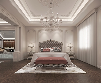 French Style Bedroom-ID:706612115