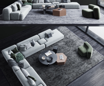 Modern Sofa Combination-ID:221833943