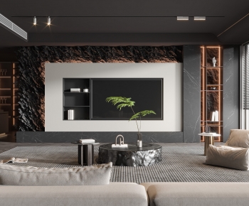 Modern A Living Room-ID:861530368