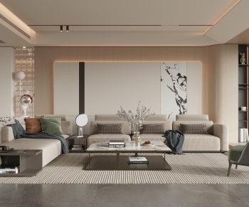 Modern A Living Room-ID:424031027