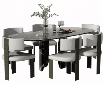 Modern Dining Table And Chairs-ID:197909126