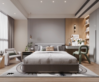 Modern Bedroom-ID:383475076