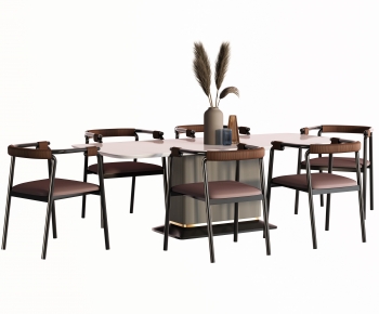 Modern Dining Table And Chairs-ID:980684046