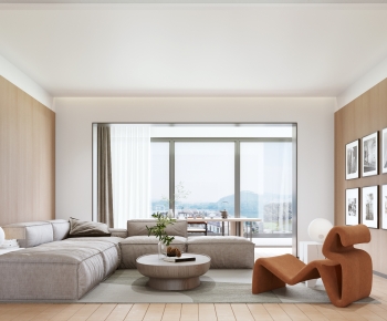 Modern A Living Room-ID:554157974
