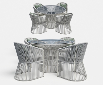 Modern Dining Table And Chairs-ID:666295055