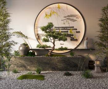 New Chinese Style Garden-ID:957398899