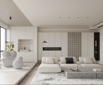 Modern A Living Room-ID:517120455