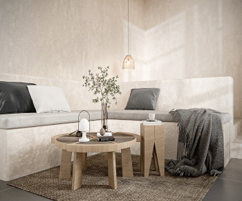 Wabi-sabi Style A Living Room-ID:677104004