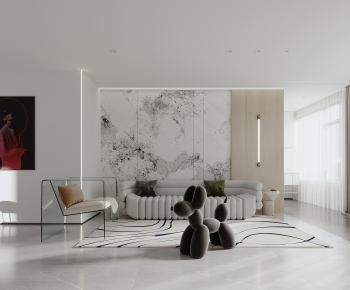 Modern A Living Room-ID:487492089