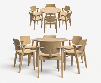 Modern Dining Table And Chairs-ID:984339958