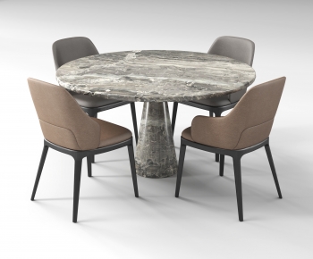 Modern Dining Table And Chairs-ID:206083061
