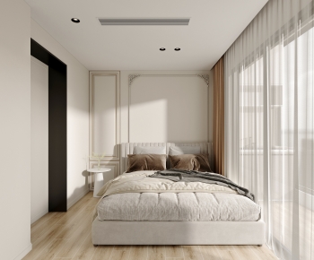 Simple European Style Bedroom-ID:482919939