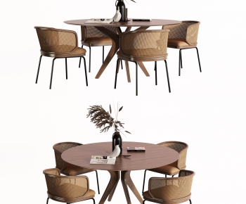 Modern Dining Table And Chairs-ID:322119002