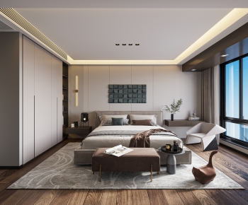 Modern Bedroom-ID:669737101