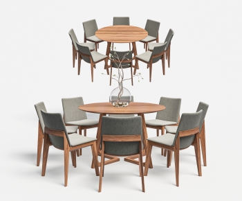 Modern Dining Table And Chairs-ID:179399013