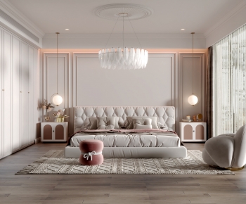 French Style Bedroom-ID:748542075