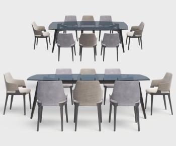 Modern Dining Table And Chairs-ID:700773953